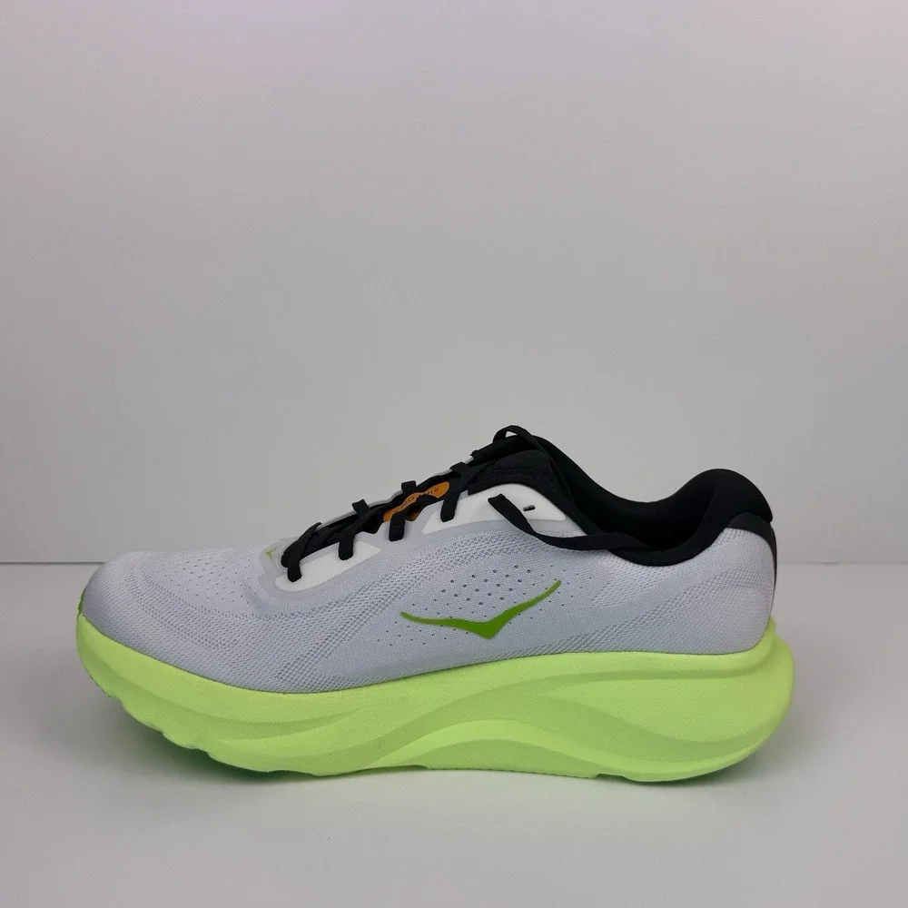 Hoka One One Rincon 5 Running Shoes Men Sz 10D Dark Lime Green 1176630 Sample